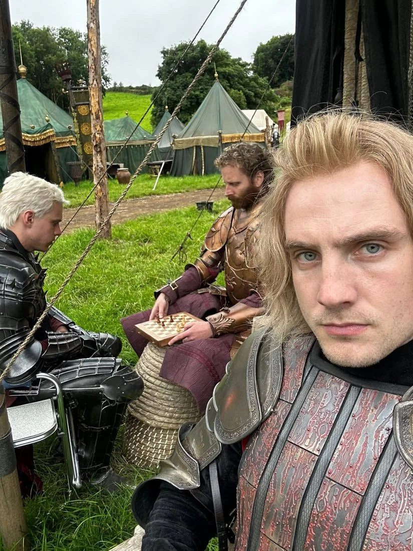 Henry Ashton actor the personal edit camera roll LE MILE Magazine ed and finn game of chess