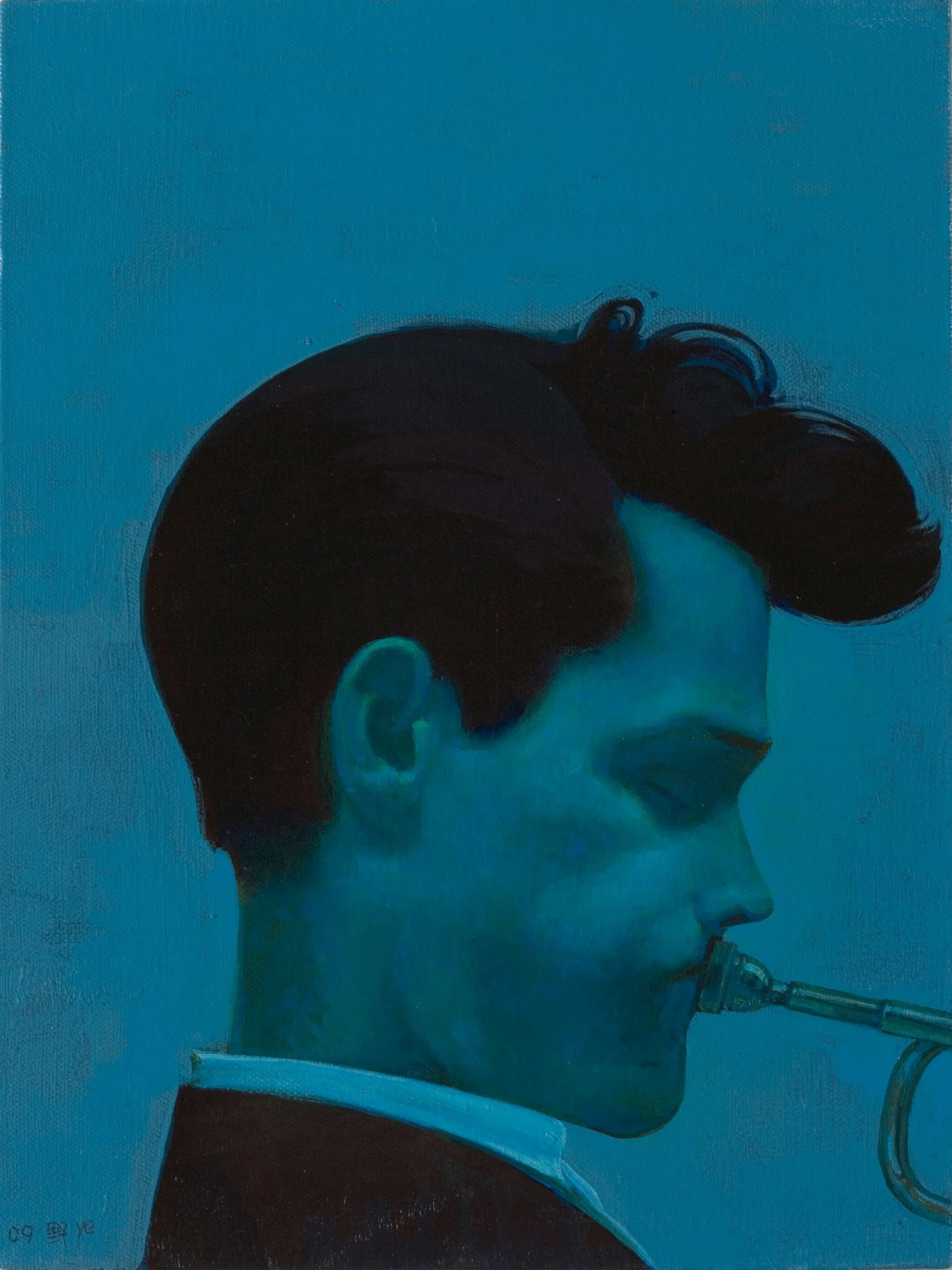 © Liu Ye Chet Baker , 2009 Acrylic on canvas 40 x 30 cm Private Collection, Beijing