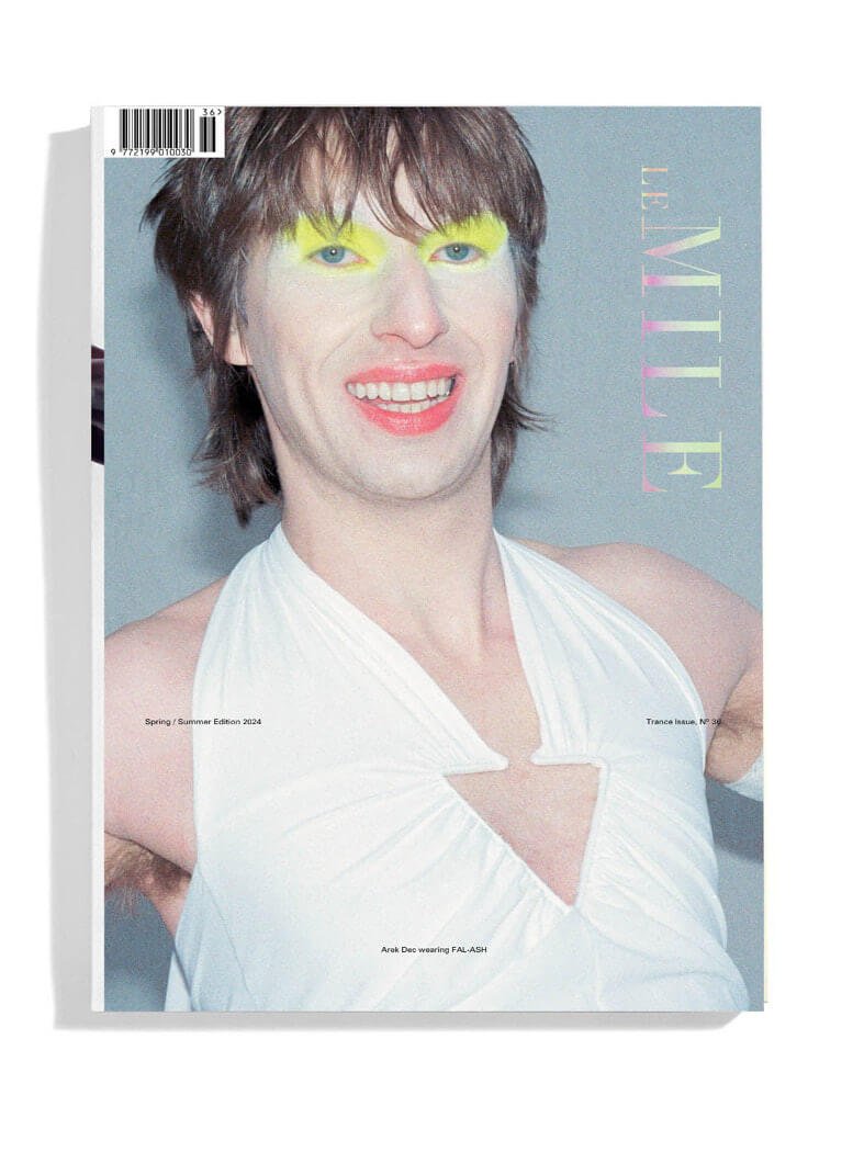 LE MILE Magazine Cover TRANCE Issue 36 SS2024   AREK DEC by MIKE BONA FAL-ASH