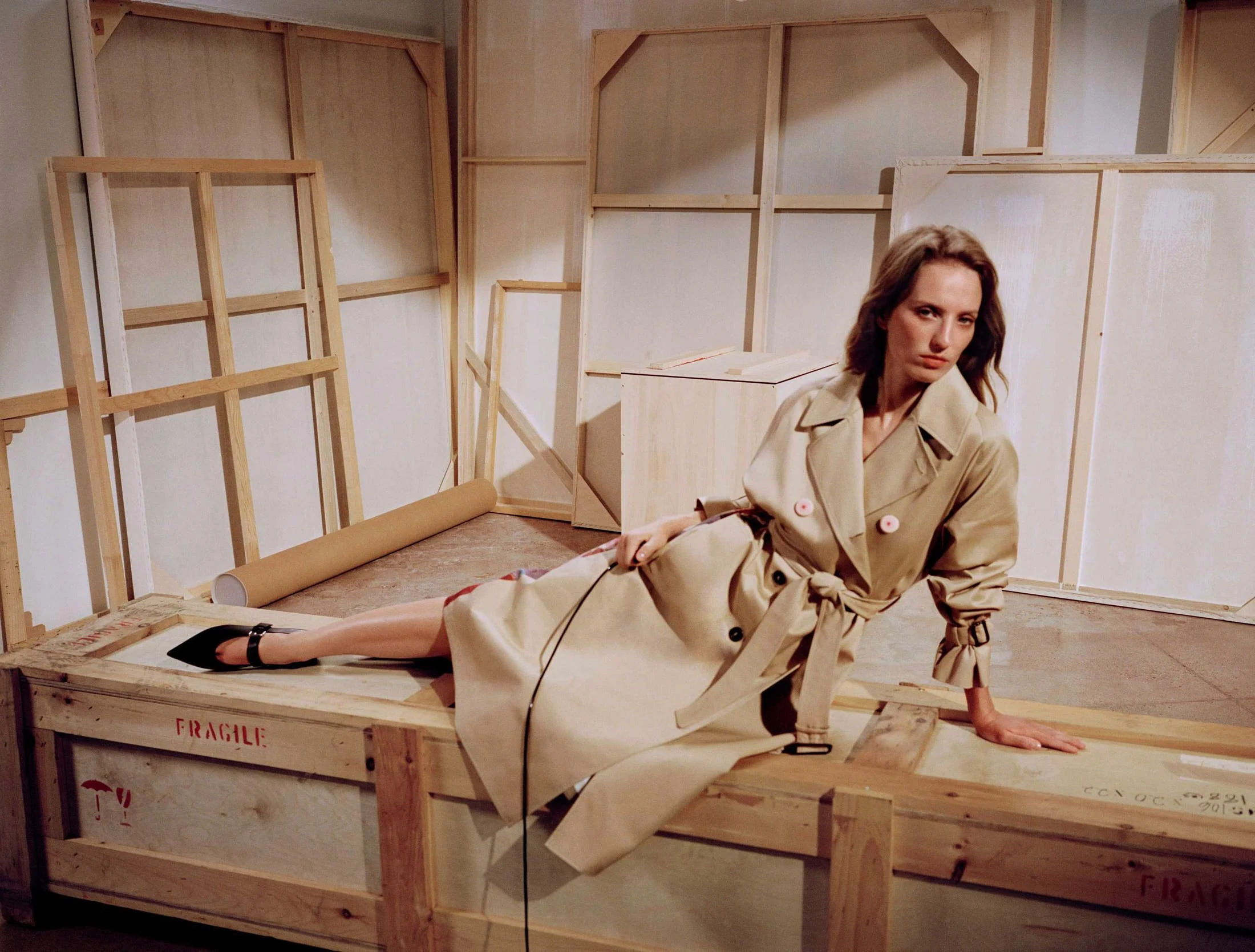 Weekend x Max Mara SS26 - A Weekend with an Artist trench coat collection