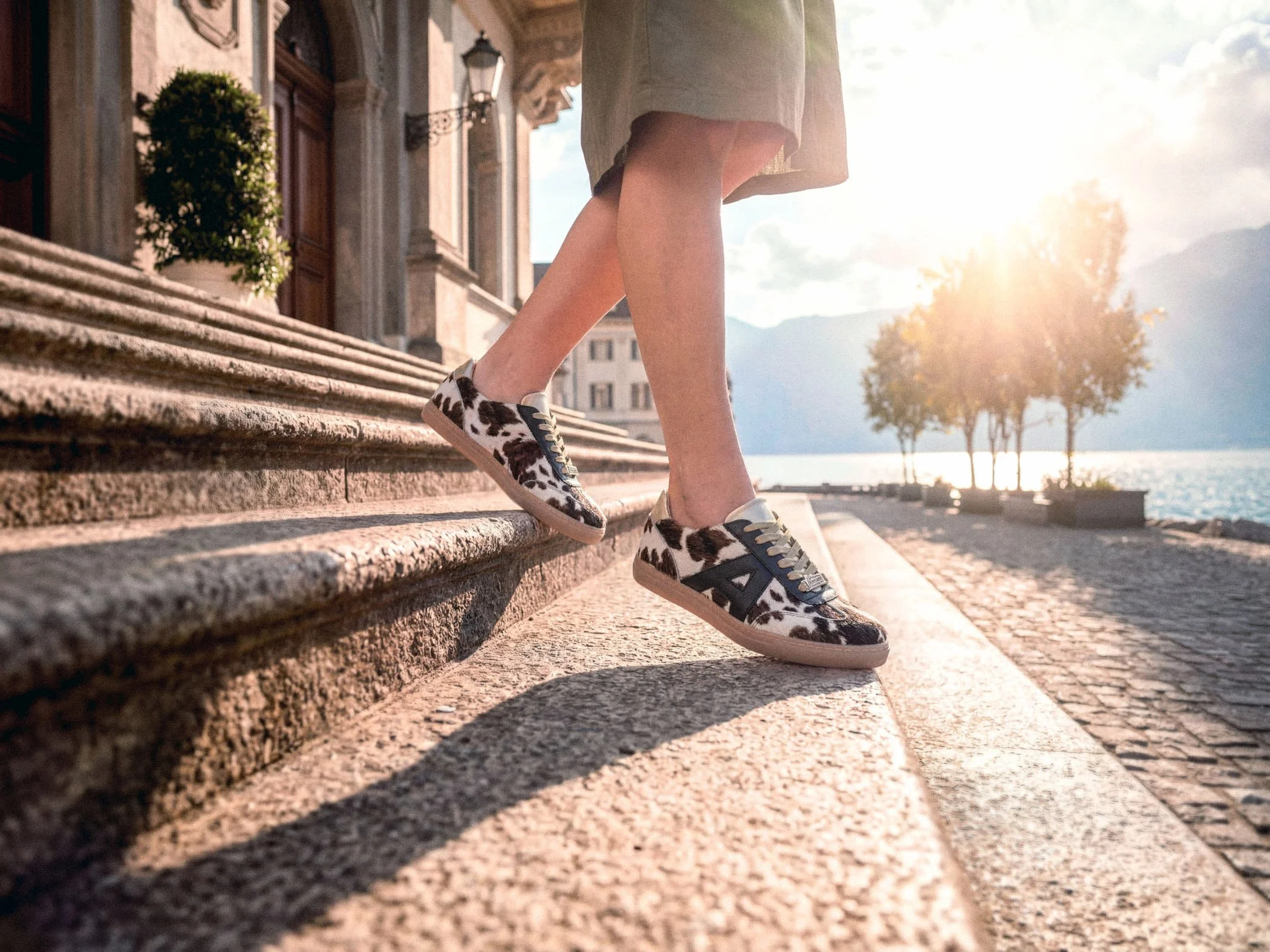 Ammann Sneakers - ASCONA BEINWIL Leather Cowhide Construction