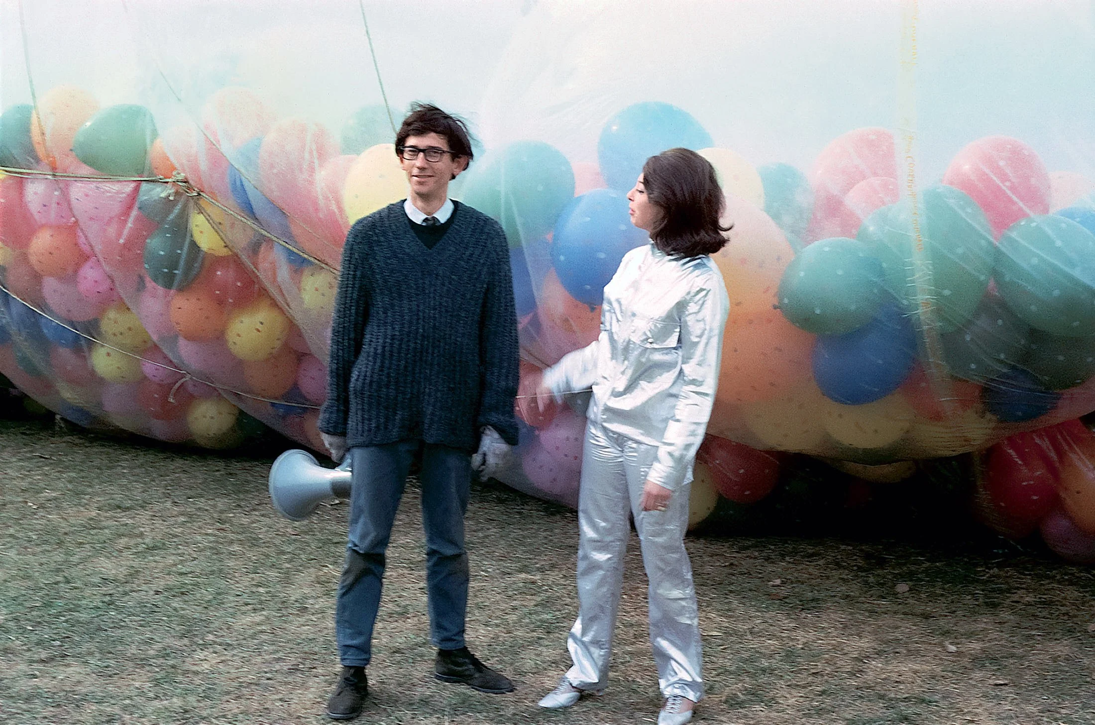 CHRISTO at GAGOSIAN *What If Air Could Be Held in Form  