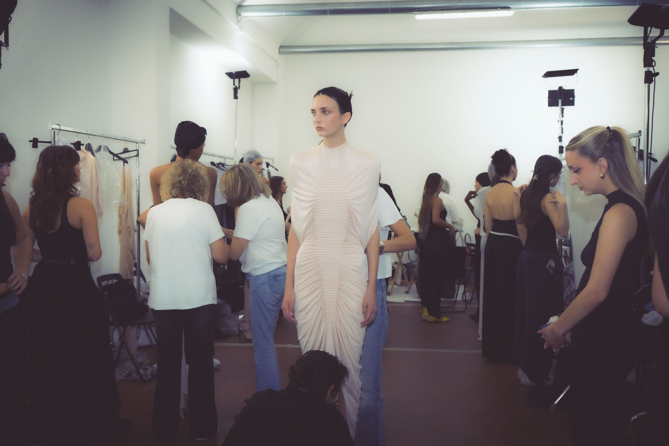 Milan Fashion Week SS27, Backstage for Spring 2027