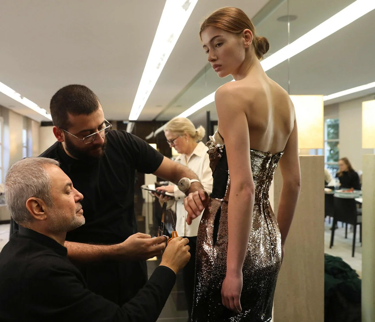 ELIE SAAB H&M Collaboration Behind The Scene in Paris