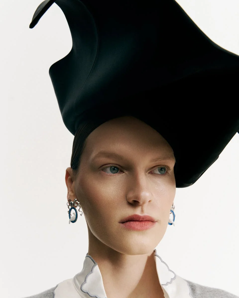 DIOR Spring Summer 2026 editorial for LE MILE Magazine with model Karolina Capkova Photographer Christopher Puttins stylist Dennis Schneider