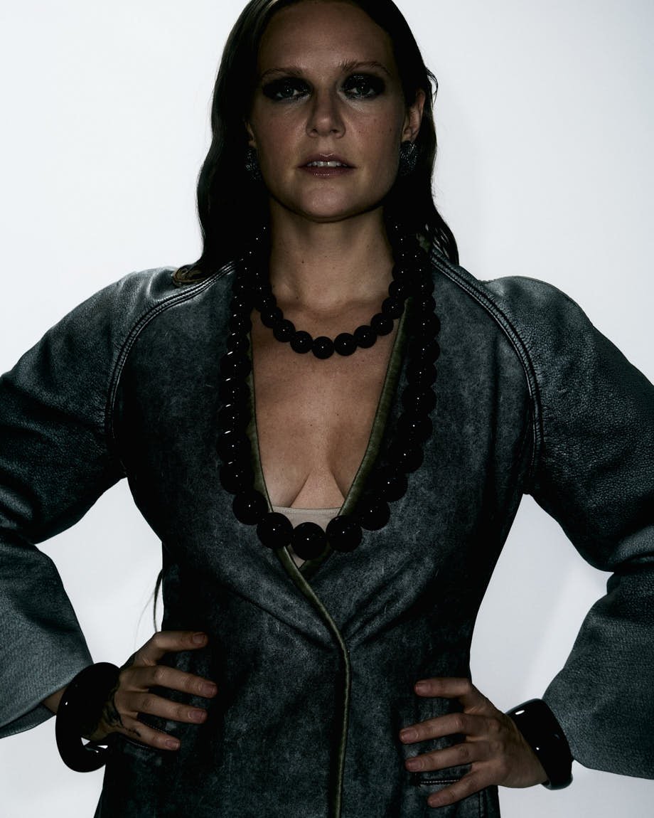 Tove Lo Cover for LE MILE Magazine wearing FW26 Tove Lo wears a jacket by DIESEL and accessories by H&M STUDIO