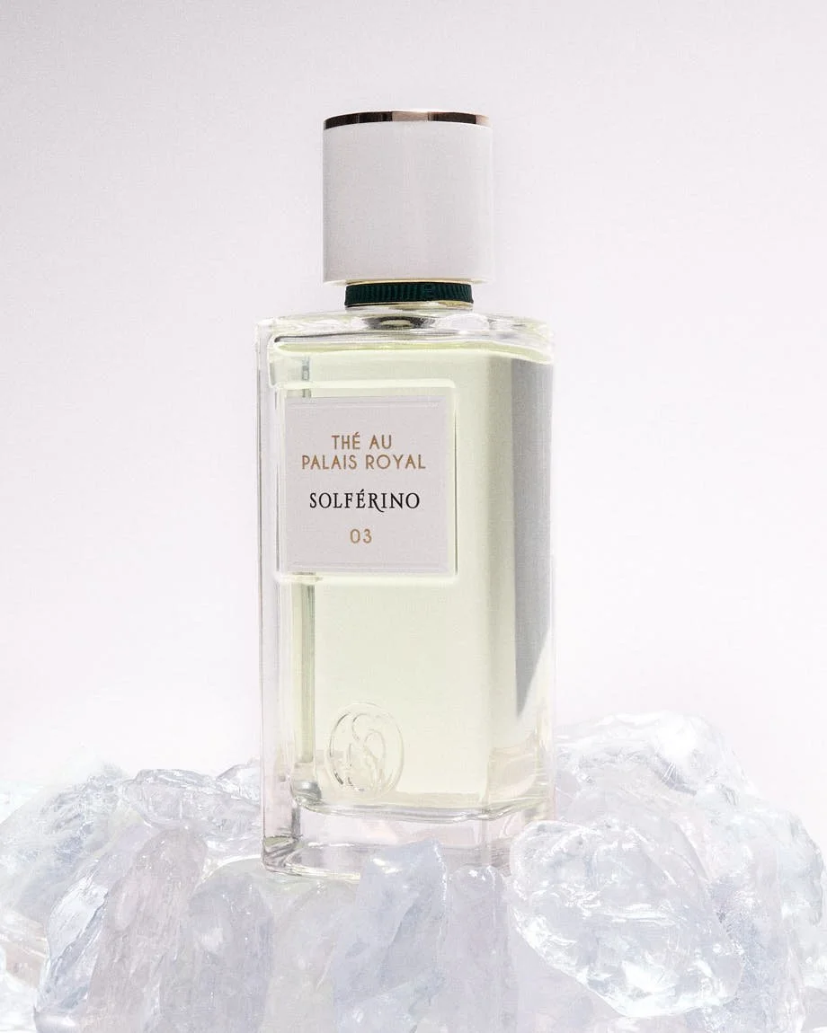 Solferino Perfumes for LE MILE Magazine SS26 photo Timothy Joseph Boué Thé au Palais Royal, SOLFÉRINO 03