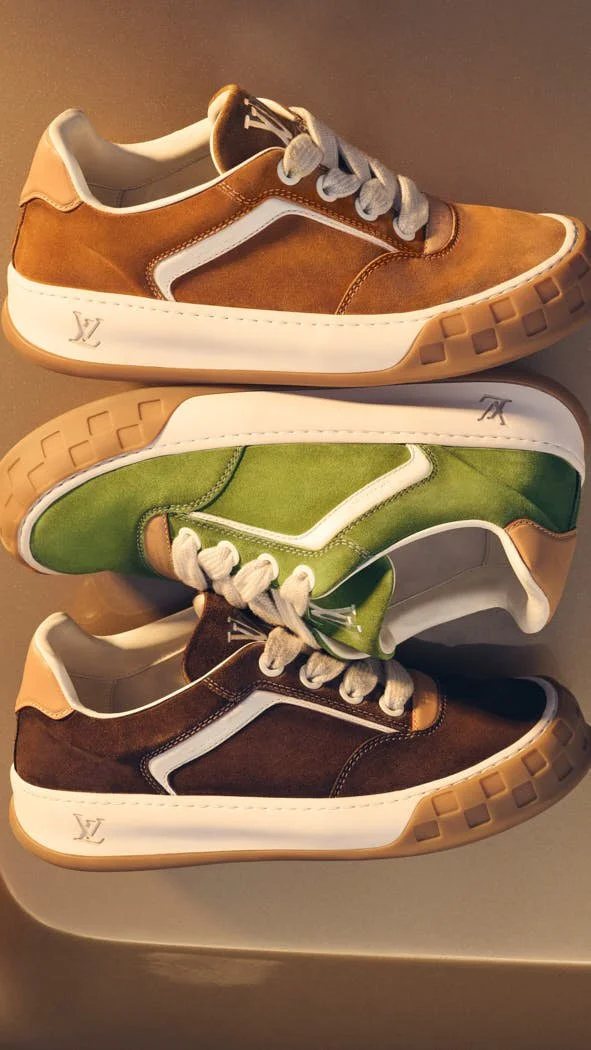 Louis Vuitton LV Tilted Sneaker MEN SS26 SHOW LE MILE Magazine Mens Fashion Week