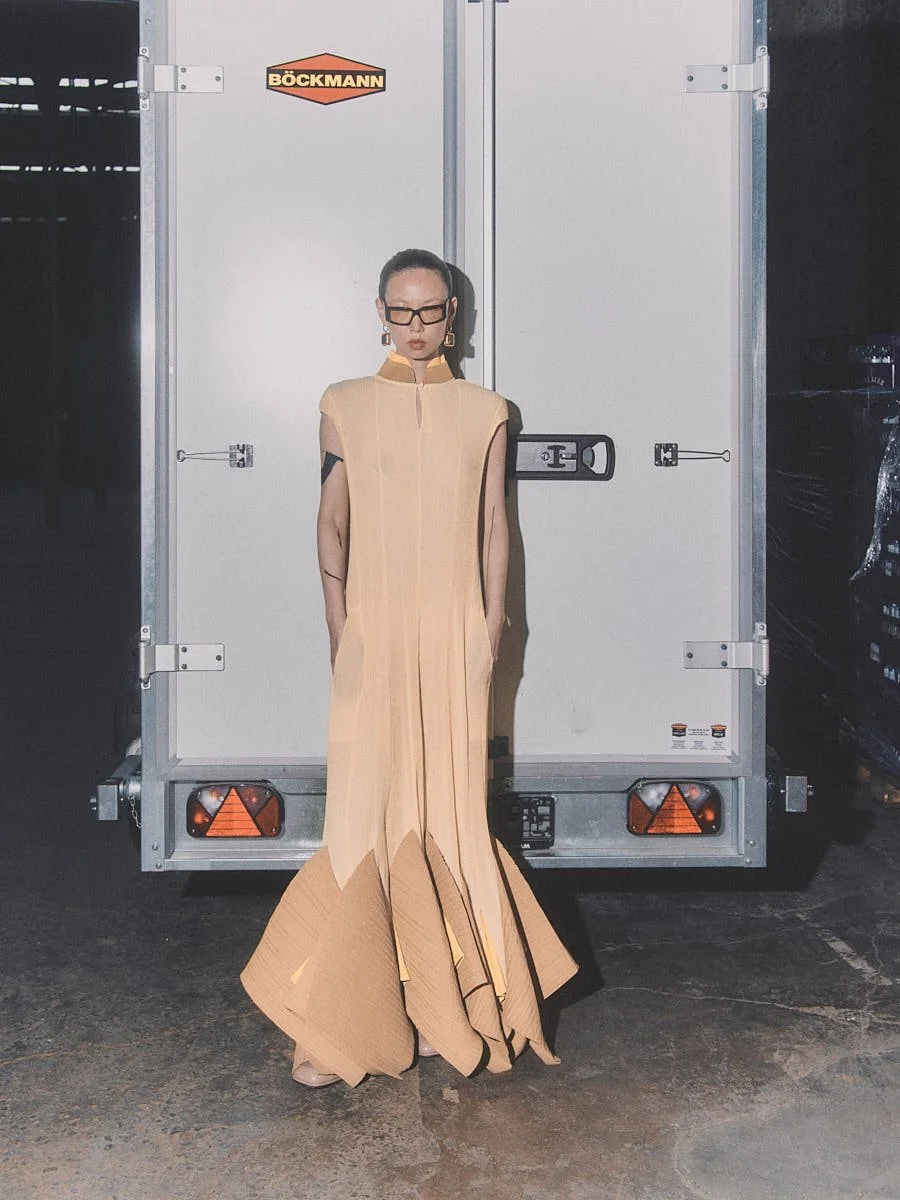 LE MILE Magazine Berlin Fashion Week SS27 editor Klaas Hammer photo Nicolai Sauer Brand William Fan