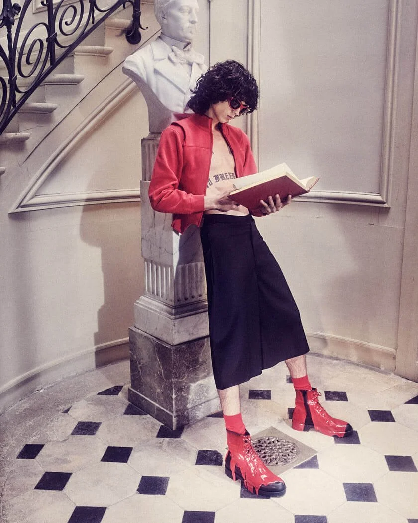 Christian LOUBOUTIN FALL26 MEN AD Campaign for LE MILE Magazine Digital