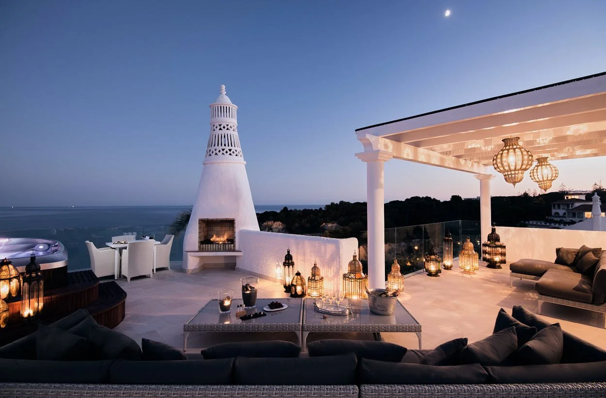 Vila Vita Parc Portugal vila terrace LE MILE Magazine