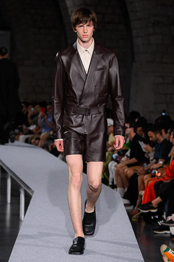 TAAKK SS27 Paris Fashion Week Review LE MILE Magazine brown leather one piece