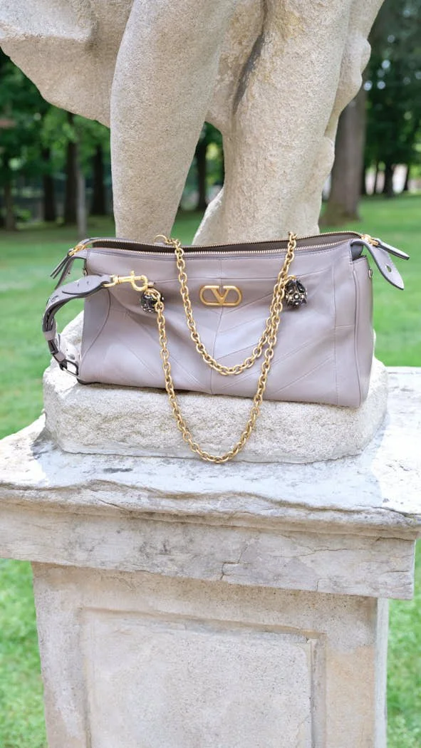 VALENTINO CRUISE 2027 Campaign photographer Liv Liberg Villa Gaia Gandini Milan for LE MILE Magazine bag