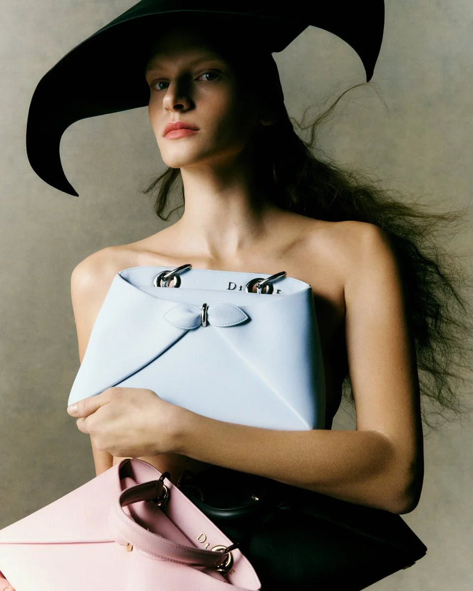 DIOR Spring Summer 2026 editorial for LE MILE Magazine with model Karolina Capkova Photographer Christopher Puttins stylist Dennis Schneider
