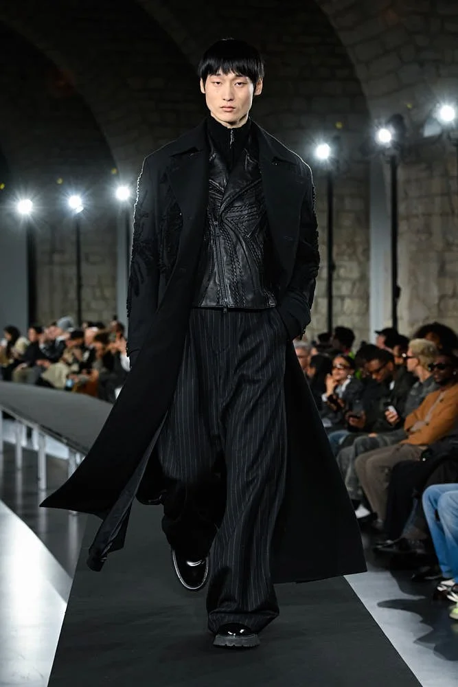 TAAKK FW26 PFW Menswear Show LE MILE Magazine Review Look