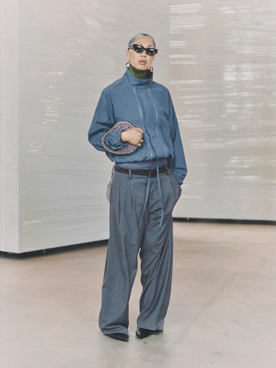 LE MILE Magazine Berlin Fashion Week SS27 editor Klaas Hammer photo Nicolai Sauer Brand William Fan runway look