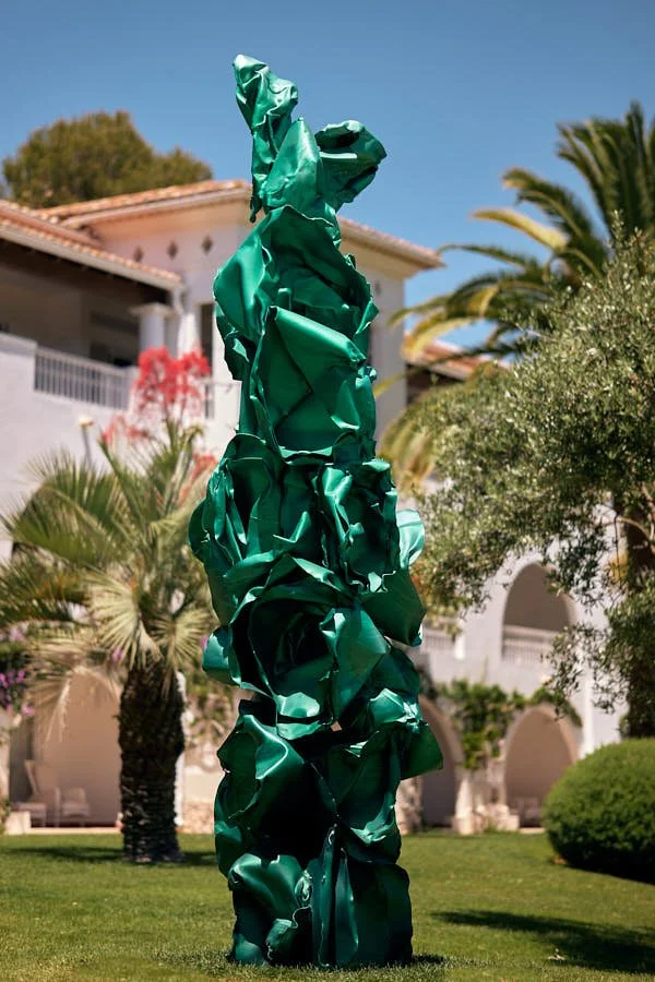 Arne Quinze green lupine final Vila Vita Portugal LE MILE Magazine