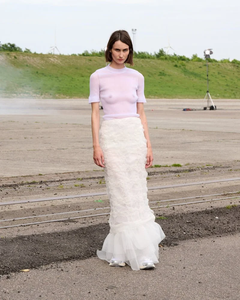 LE MILE Magazine SS26 Copenhagen Fashion Week Cecilie Bahnsen Runway James Cochrane