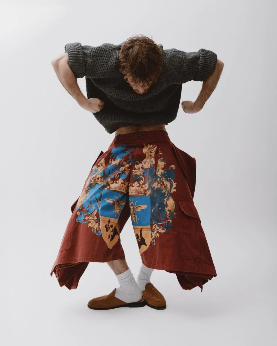 IVAN UGRIN for LE MILE Magazine photo by Andrea Cenetiempo SS26 Ivan wears a total look by DIOR
