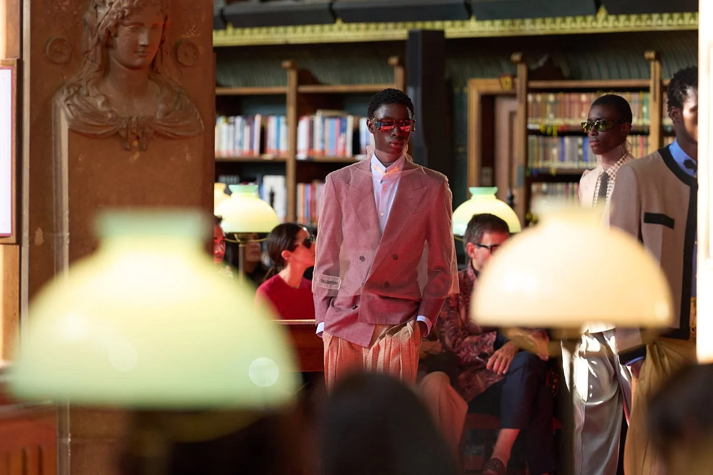 VALENTINO ANTIBIBLIOTECA by ALESSANDRO MICHELE SS27 Show during Paris Fashion Week for LE MILE Magazine