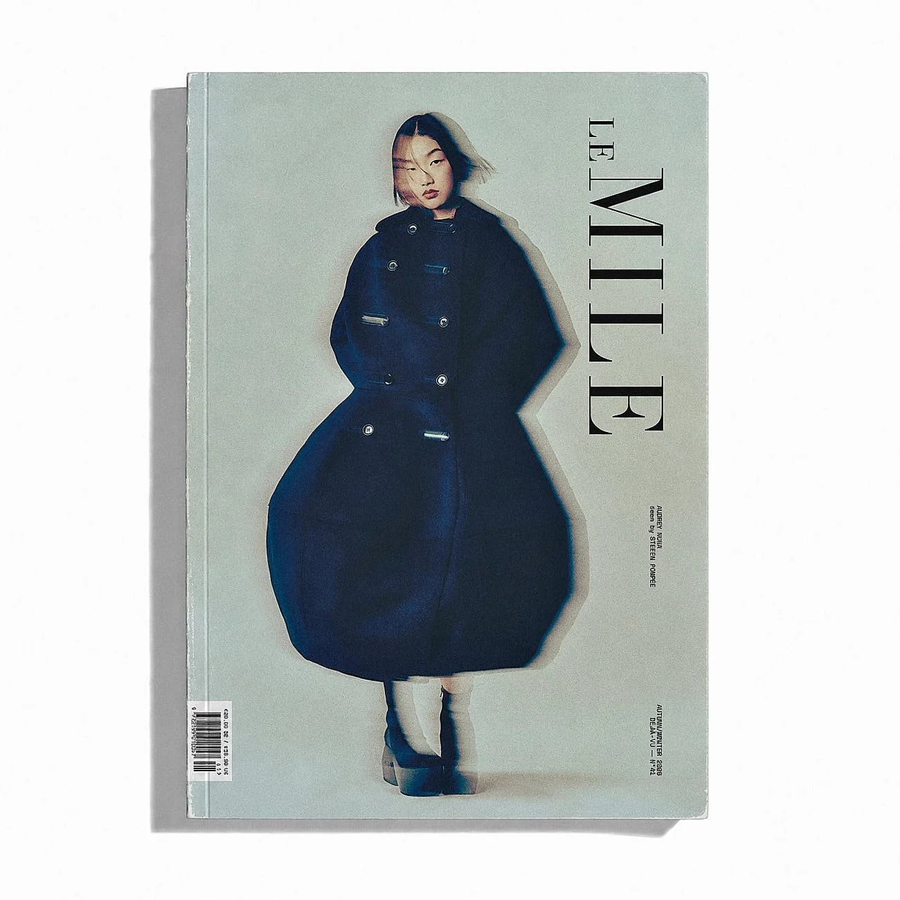 Audrey Nuna photographed by Stefen Pompée for her cover story A Little Birdie in LE MILE Magazine’s DÉJÀ-VU Issue 41