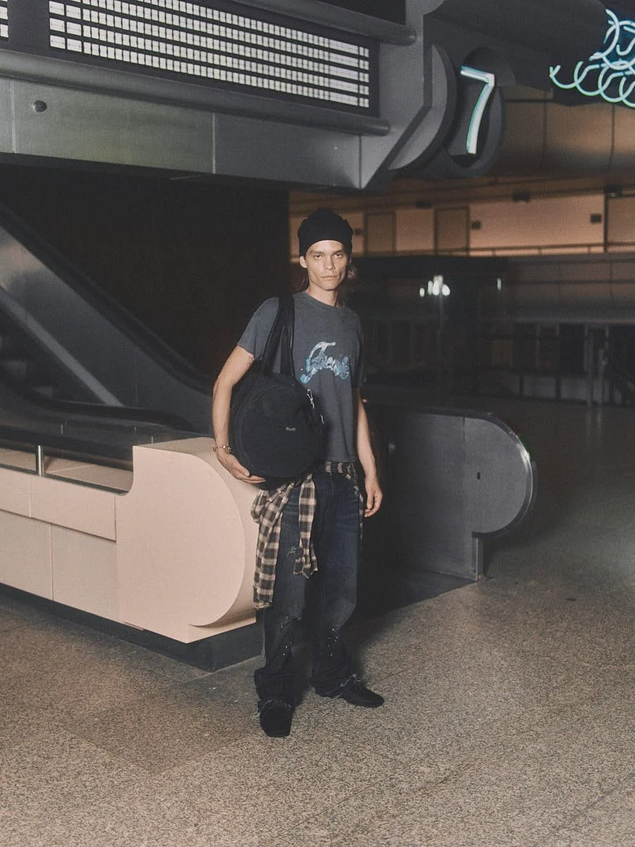 LE MILE Magazine Berlin Fashion Week SS27 editor Klaas Hammer photo Nicolai Sauer Brand Unvain bts