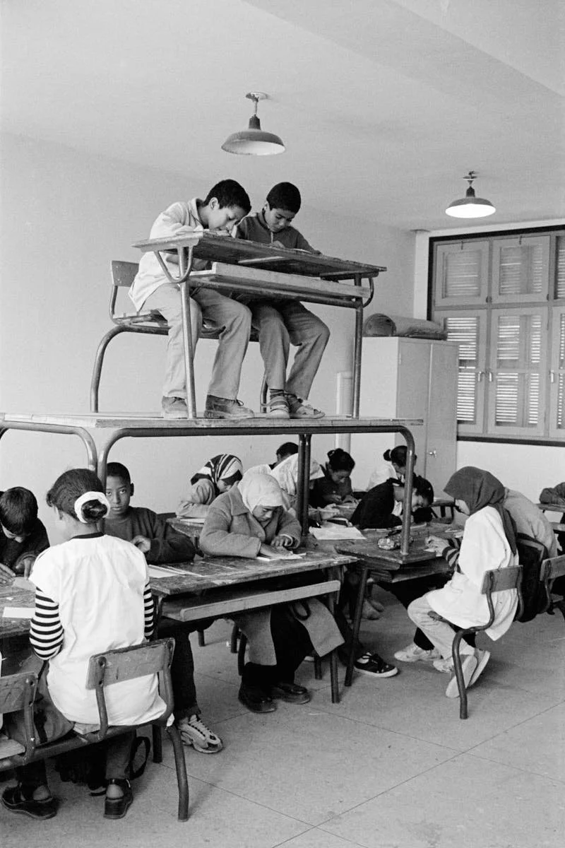 The Classroom by Hicham Benohoud Published by Loose Joints © Hicham Benohoud. Courtesy of Loose Joints
