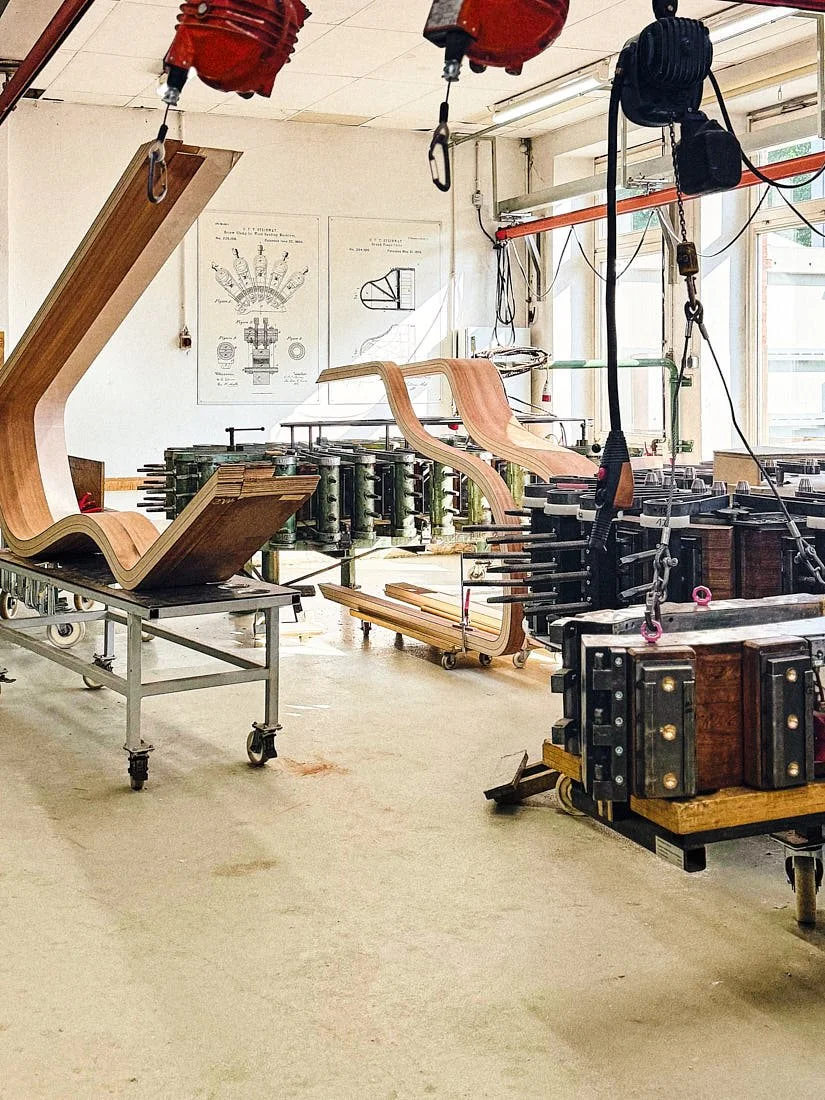 Le Mile Magazine Steinway & Son Straw Marquetry Piano in collaboration with Studio Paelis by Manon Bouvier-Toth