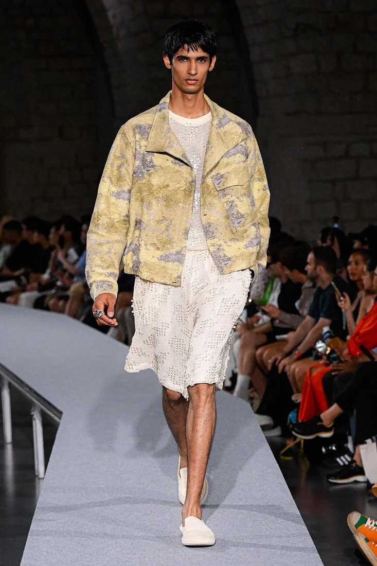 TAAKK SS27 Paris Fashion Week Review LE MILE Magazine yellow jacket