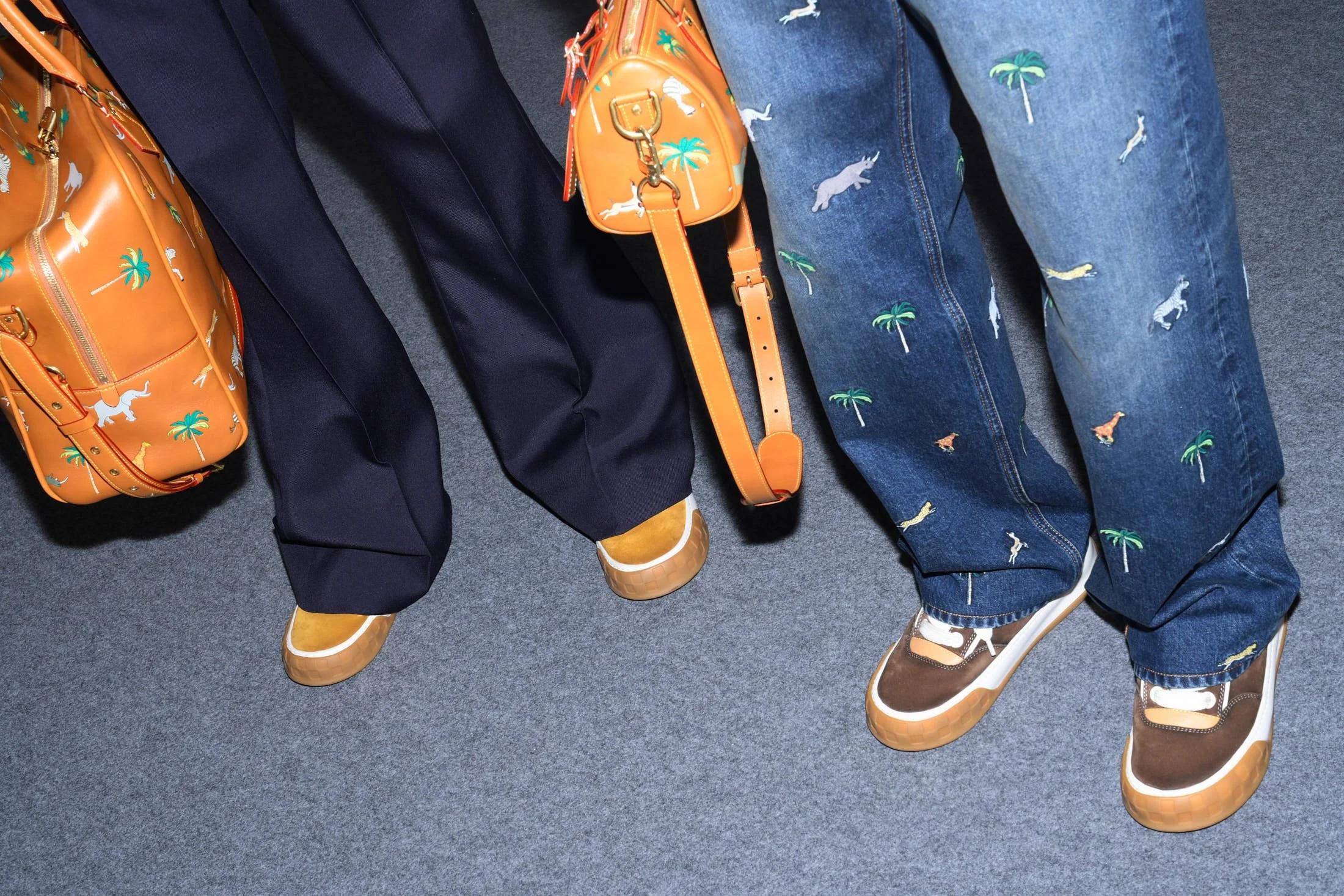Louis Vuitton LV Tilted Sneaker MEN SS26 SHOW LE MILE Magazine Mens Fashion Week