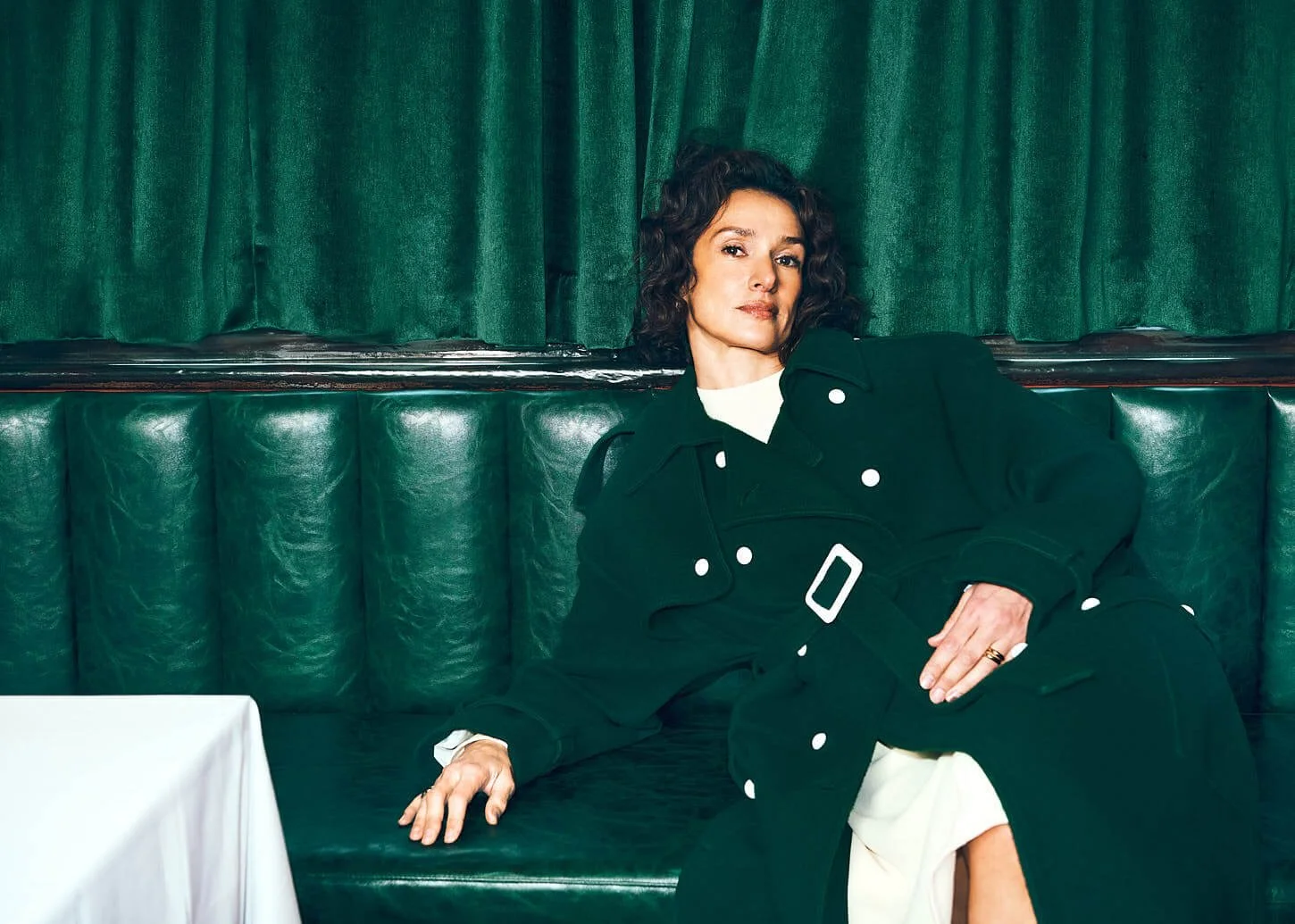 Indira Varma LE MILE Magazine photo Will Aldersley lemilestudios digital cover ss26 EDELINE LEE