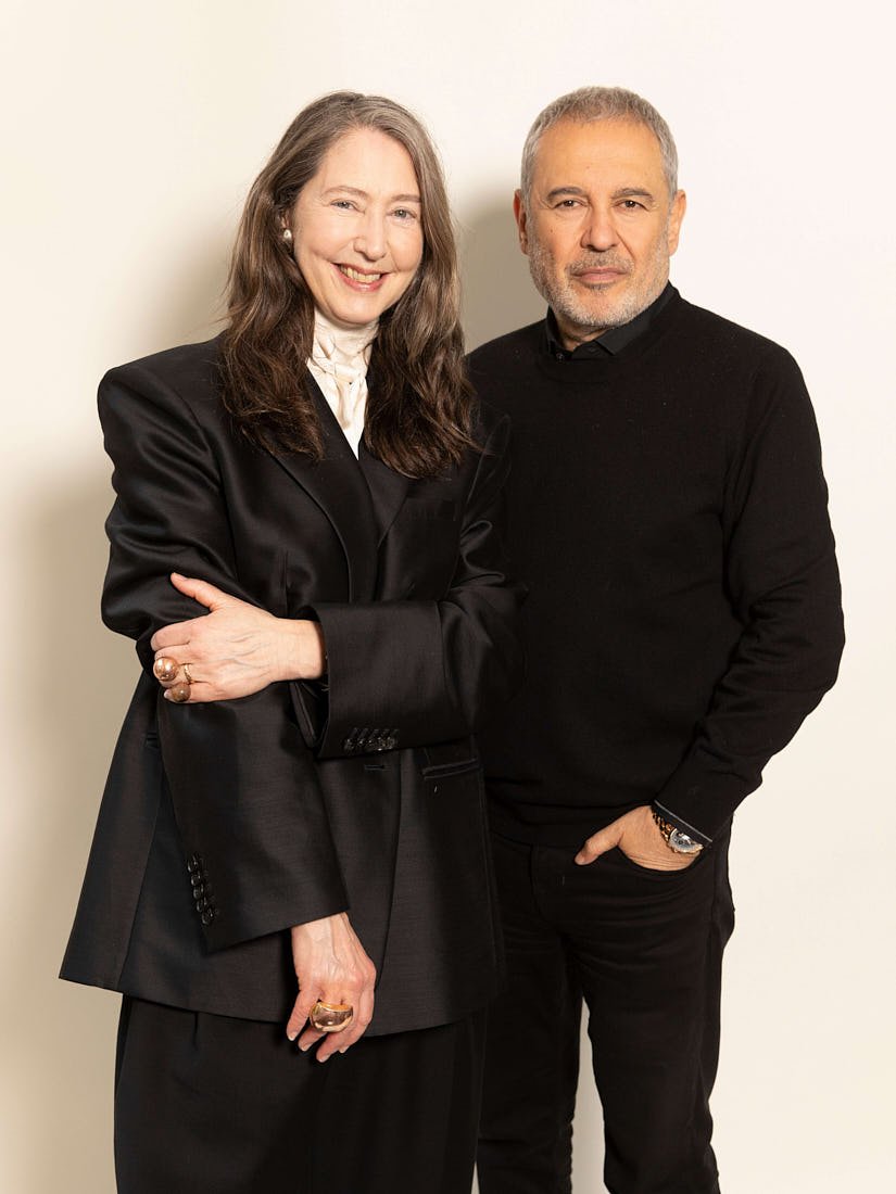 ELIE SAAB H&M Collaboration Designers photo Ann-Sofie Johansson and Elie Saab