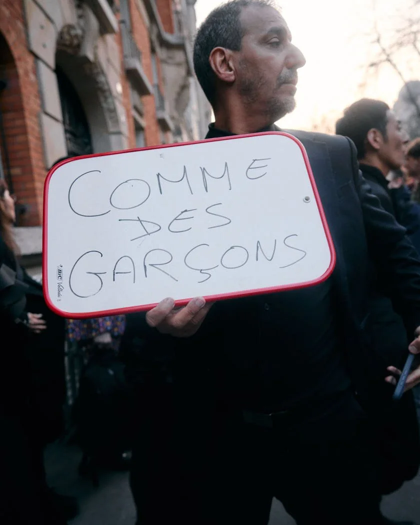 Street Style Photography Paris Fashion Week Koby Photography IAN KOBYLANSKI COMME DES GARCONS LE MILE Magazine