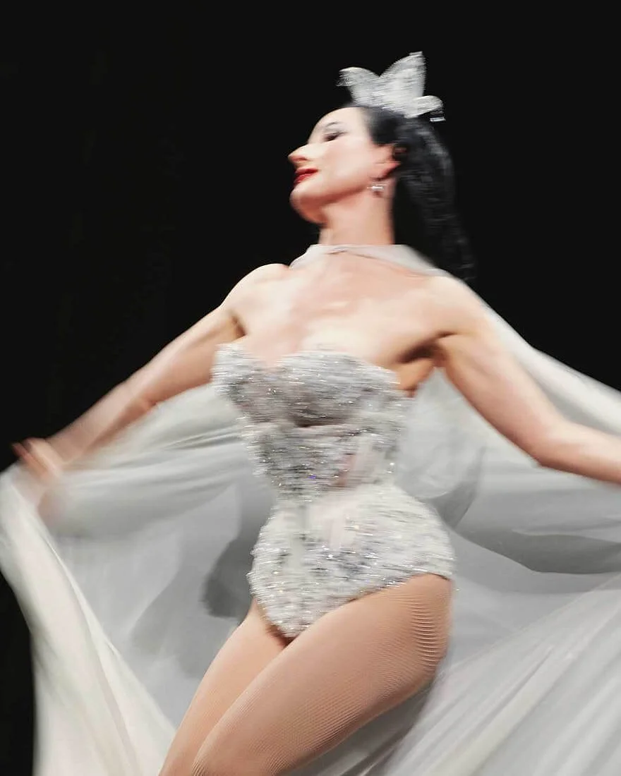 Christian Louboutin’s Eternal Fairytale  Womenswear Spring Summer 2026 Show Paris during Paris Fashion Week in Théâtre du Châtelet with Dita Von Teese