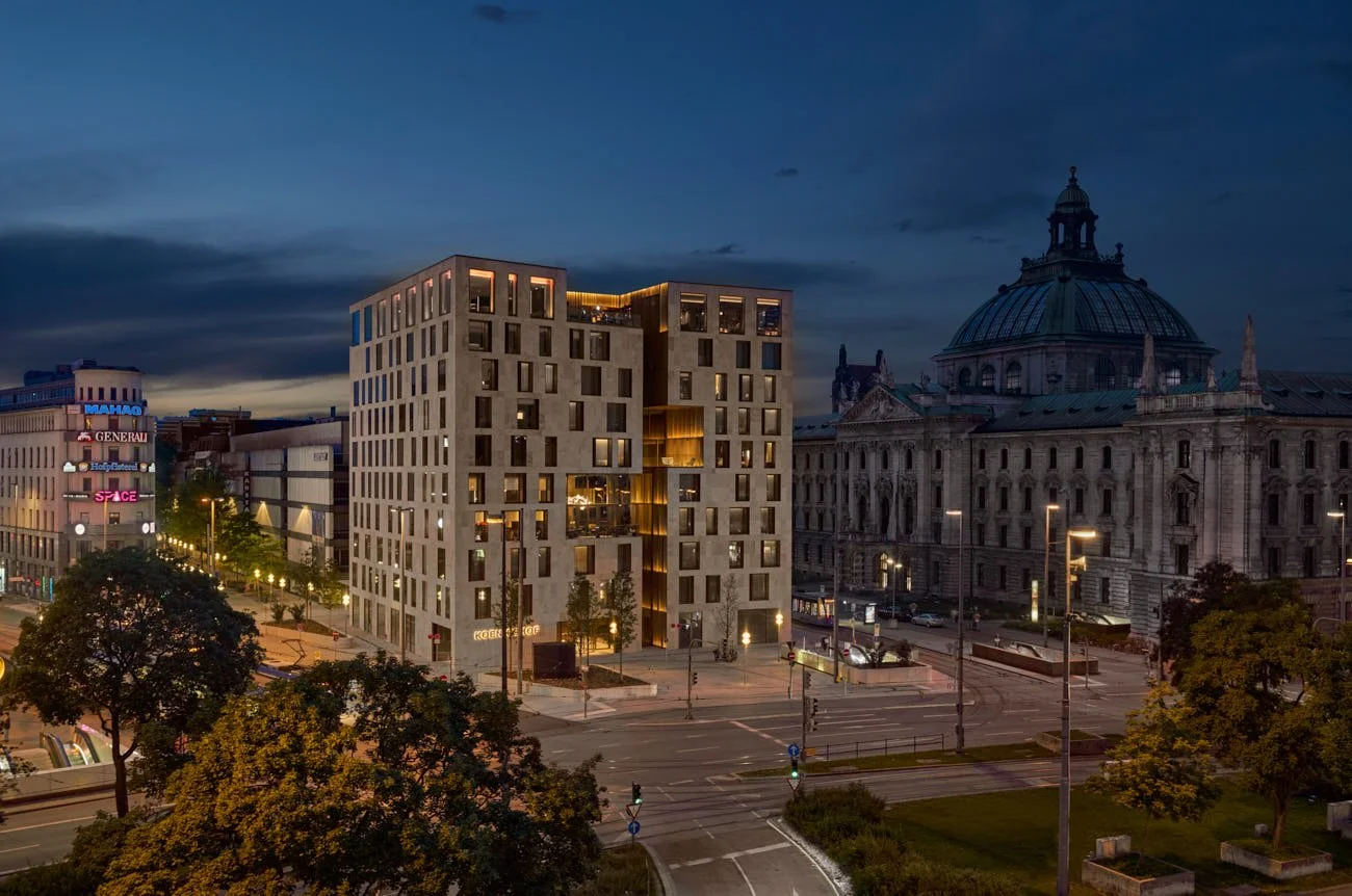 Koenigshof Munich Exterior LE MILE Magazine