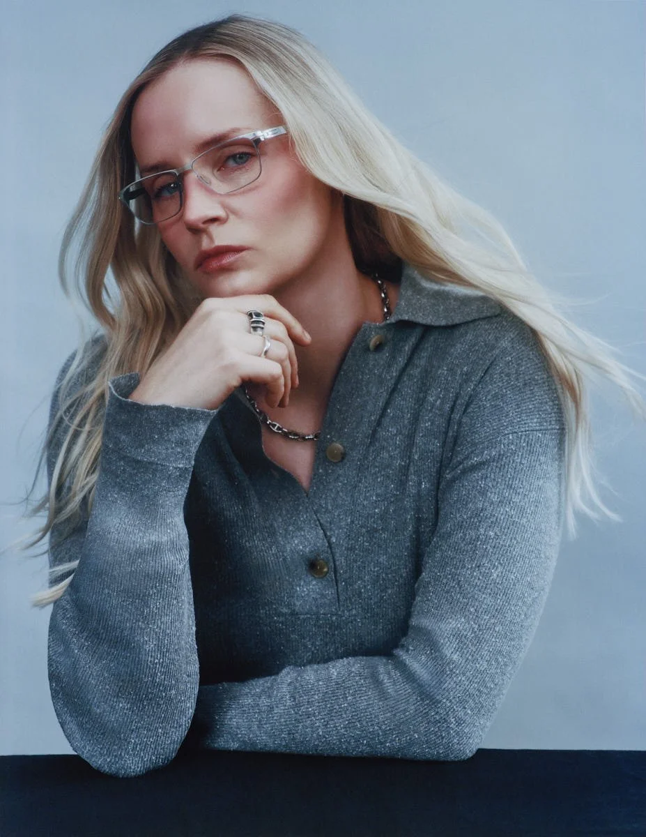 CHARLOTTE DAY WILSON LE MILE Magazine Digital Cover SS26 April Edition Charlotte wears a HELGA womens polo by CALVIN KLEIN COLLECTION and a necklace by GRISÉ