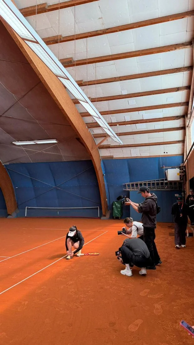 Eva Lys The personal Edit for LE MILE Porsche Tennis Grand Prix media day with Porsche