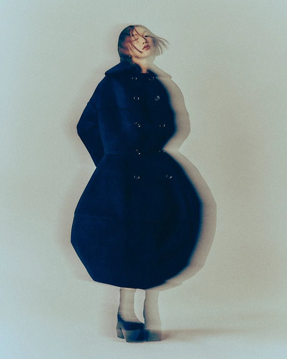 Audrey Nuna photographed by Stefen Pompée for her cover story A Little Birdie in LE MILE Magazine’s DÉJÀ-VU Issue 41