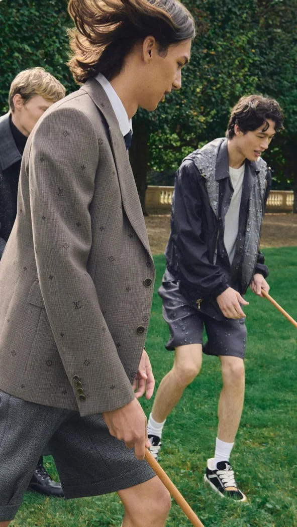 Louis Vuitton LV Tilted Sneaker MEN SS26 SHOW LE MILE Magazine Mens Fashion Week