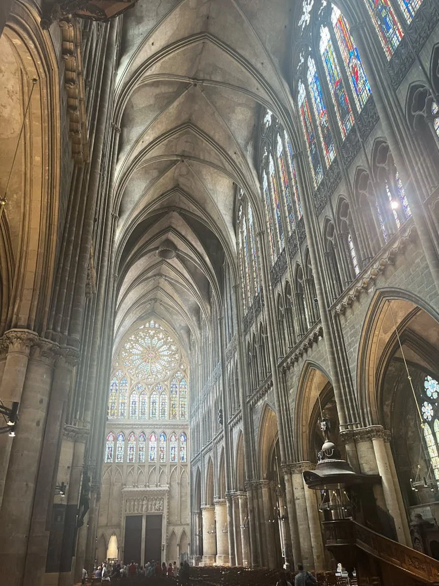 Inside the Cathédrale de Metz. We shot the music video for “Osaka Yama” outside because I love churches, gothic things and Yung Lean.