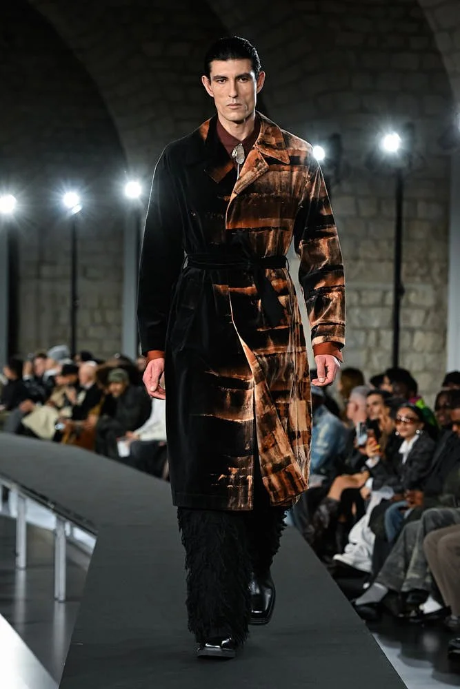TAAKK FW26 PFW Menswear Show LE MILE Magazine Review Look