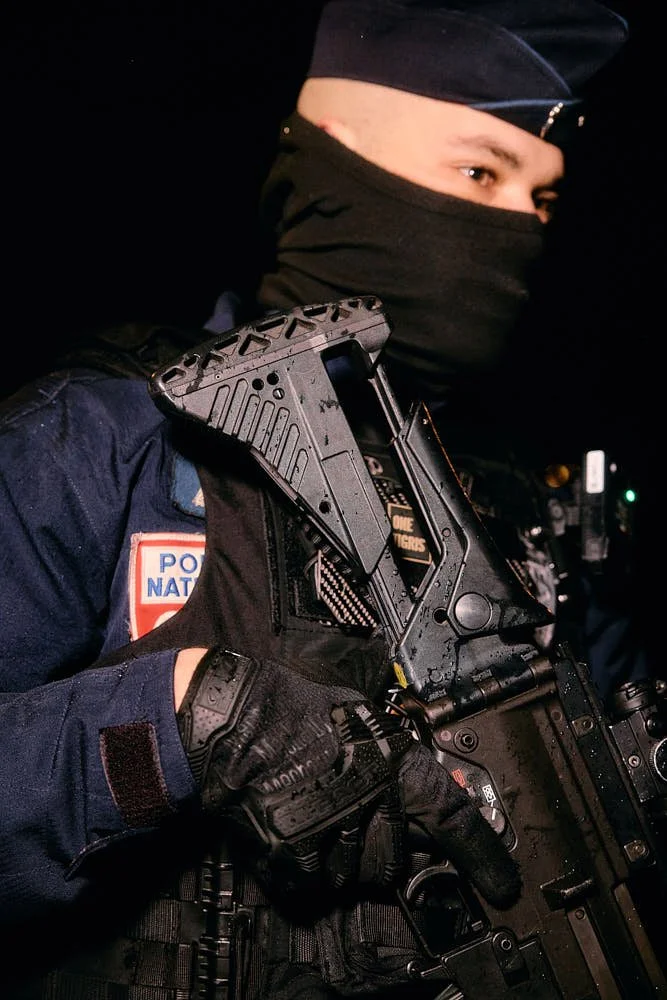 Paris Fashion Week FALL-WINTER 2026 photo Ian Kobylanski LE MILE Magazine lemilestudios Soldier Security