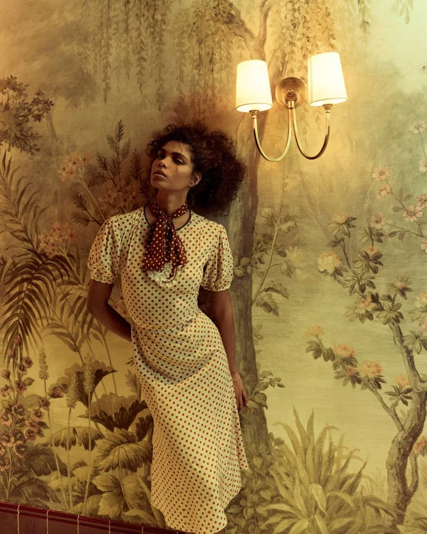 Beatriz Pimentel for LE MILE Magazine SS26 Editorial photo Cosimo Buccolieri Beatriz wears a total look by PRADA