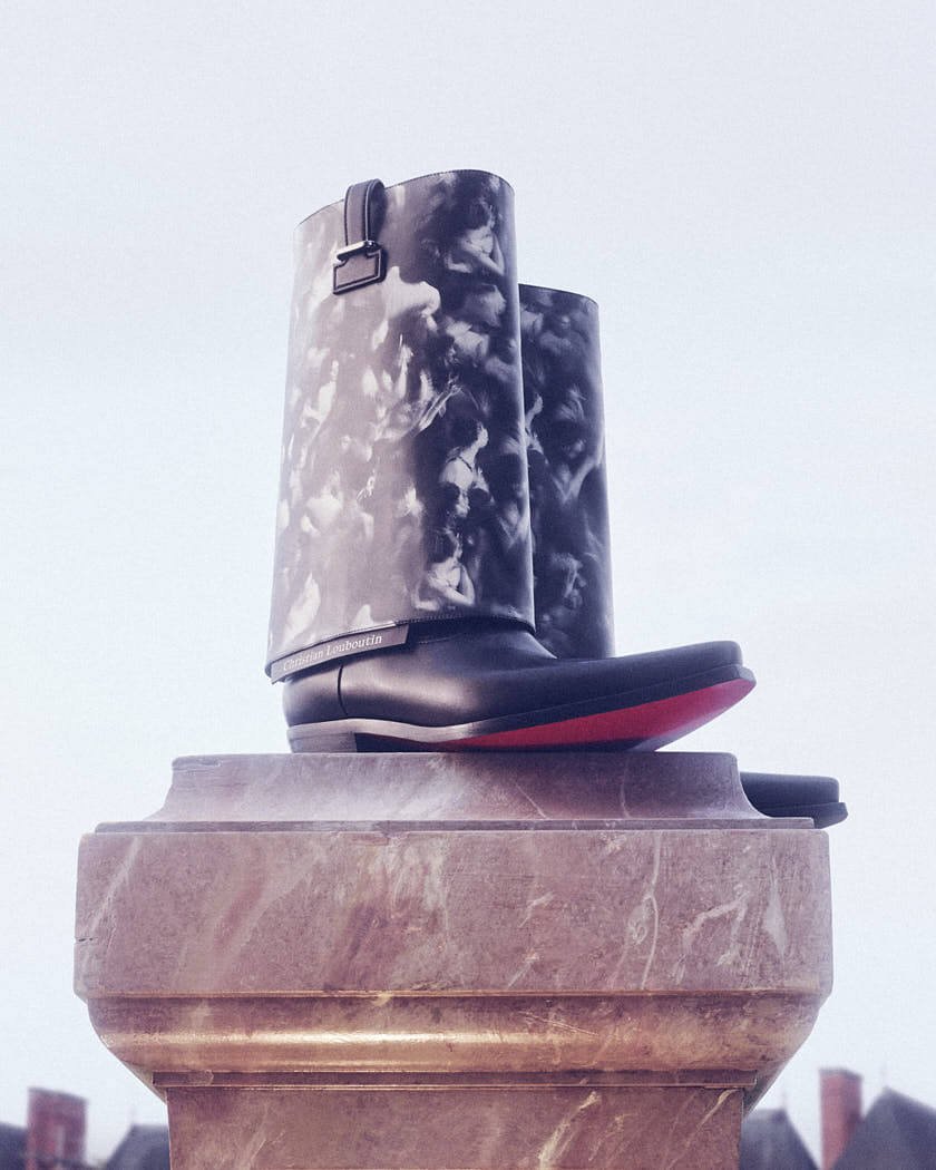 Christian LOUBOUTIN FALL26 MEN AD Campaign for LE MILE Magazine Digital