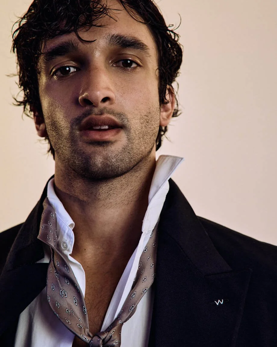 NOAH SAPON Interview SS26 Fashion Editorial for LE MILE Magazine Noah wears a total look by VALENTINO