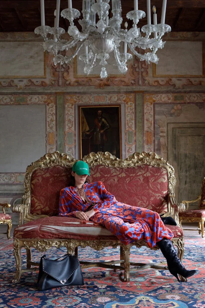 VALENTINO CRUISE 2027 Campaign photographer Liv Liberg Villa Gaia Gandini Milan for LE MILE Magazine
