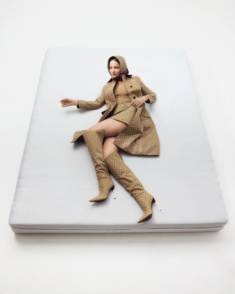 LE MILE Magazine Lisa Vicari SS26 Identity Issue Cover Lotte Thor Cover wearing GUCCI SS26 by Demna