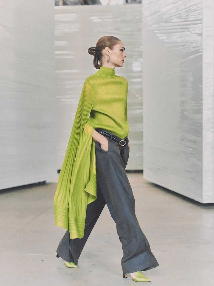 LE MILE Magazine Berlin Fashion Week SS27 editor Klaas Hammer photo Nicolai Sauer Brand William Fan runway look