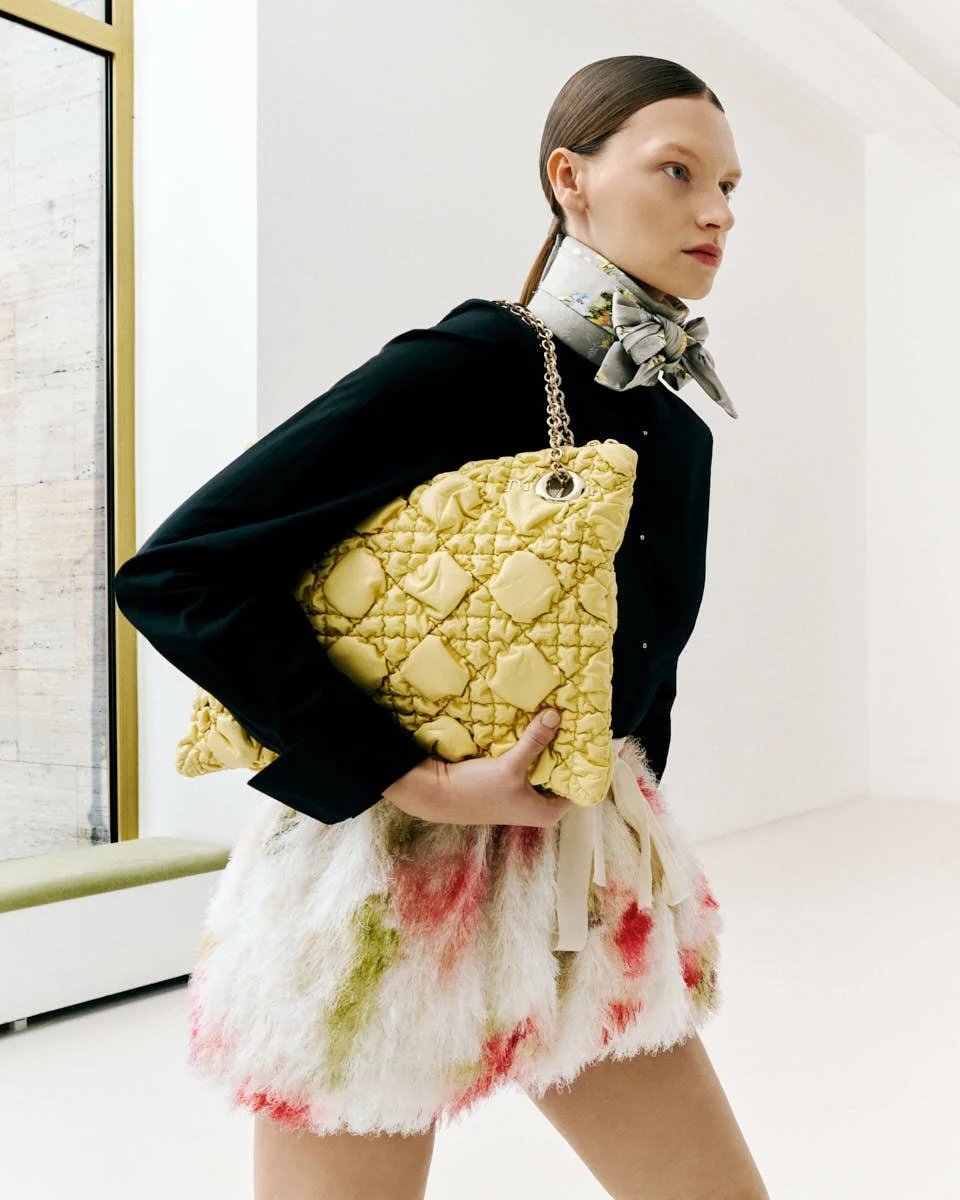 DIOR Spring Summer 2026 editorial for LE MILE Magazine with model Karolina Capkova Photographer Christopher Puttins stylist Dennis Schneider