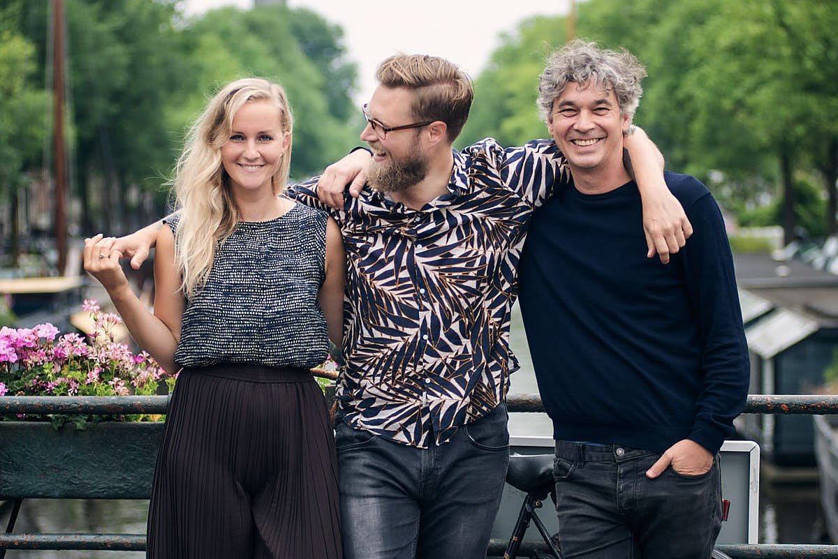 Shop Like You Give A Damn founding team Kim van Laar, Stephan Stegeman, and Alex Jansen